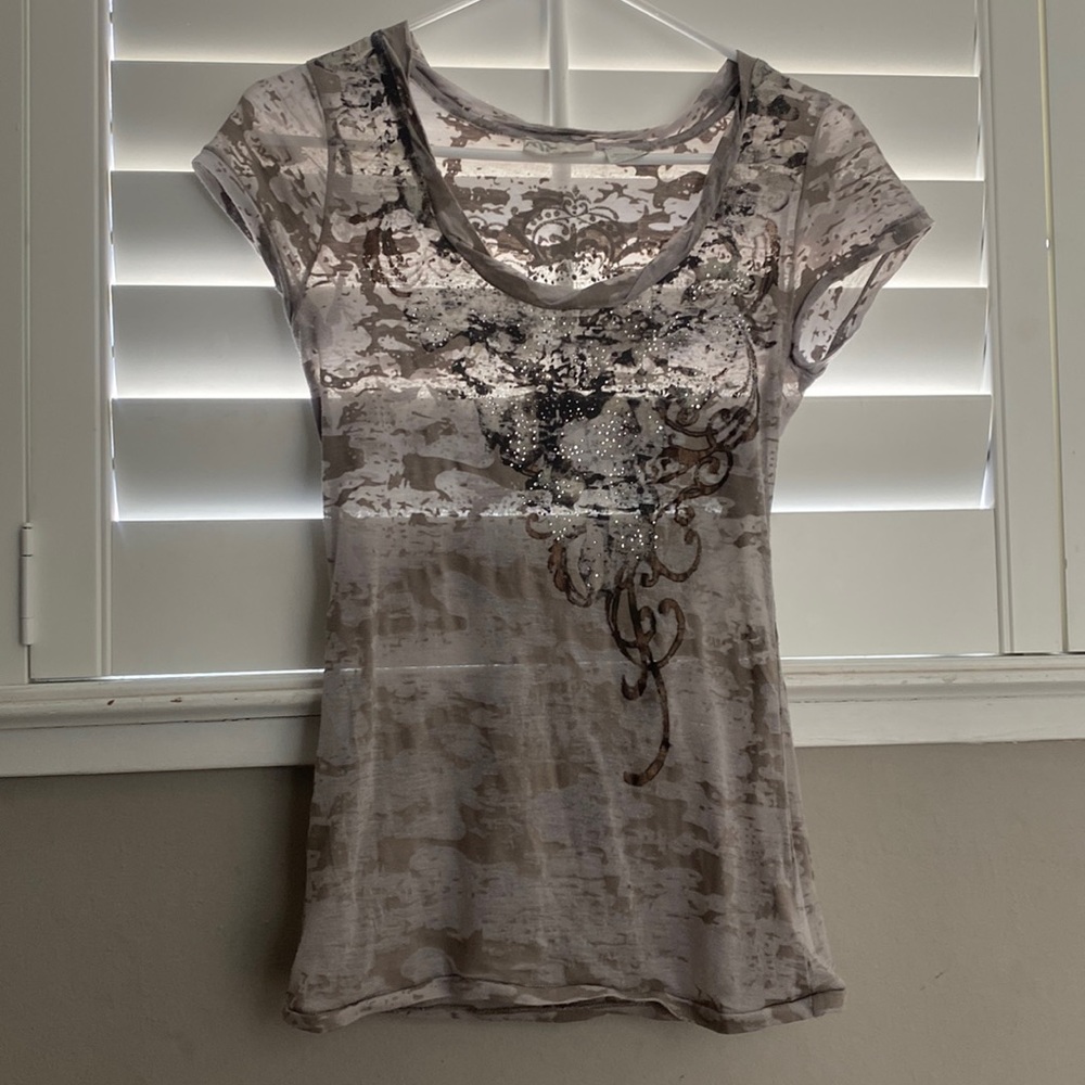 Miss Me burnout tee